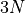 3 N