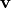 {\bf v}