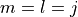 m=l=j